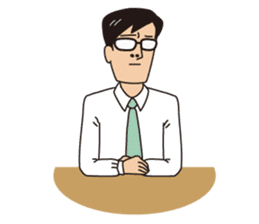 JAPANESE CRAZY JOB INTERVIEW sticker #988808