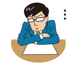 JAPANESE CRAZY JOB INTERVIEW sticker #988814