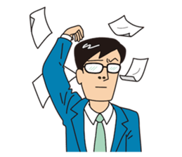 JAPANESE CRAZY JOB INTERVIEW sticker #988822