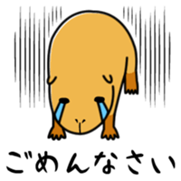 Capybara family sticker #988976