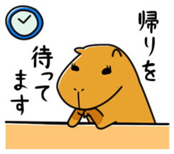 Capybara family sticker #989004