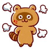 Stomach plonk animals sticker #989065