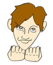 Funny guy Funny life sticker #989304