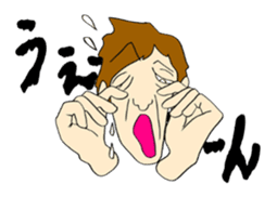 Funny guy Funny life sticker #989308