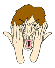 Funny guy Funny life sticker #989311