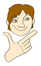 Funny guy Funny life sticker #989313