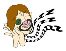 Funny guy Funny life sticker #989318