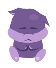 Henri, the cute baby hippo sticker #989528