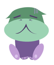 Henri, the cute baby hippo sticker #989534