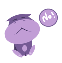 Henri, the cute baby hippo sticker #989540