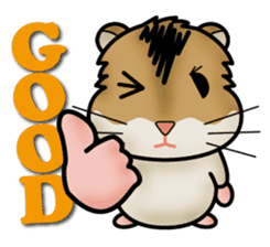 Cute Hamster sticker #989968