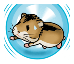 Cute Hamster sticker #989969