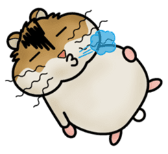 Cute Hamster sticker #989981