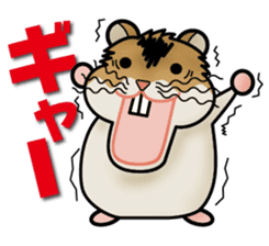 Cute Hamster sticker #989989