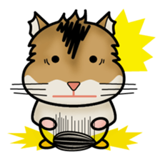 Cute Hamster sticker #989990