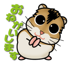 Cute Hamster sticker #989996
