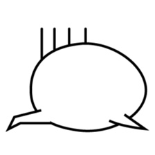 character of egg "tamako-san" sticker #990071