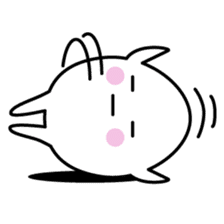 character of egg "tamako-san" sticker #990079