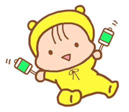 Bubble Baby sticker #990087