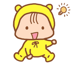 Bubble Baby sticker #990089