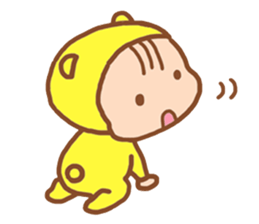 Bubble Baby sticker #990090