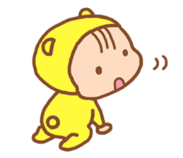 Bubble Baby sticker #990090