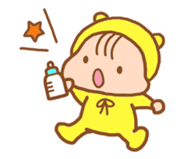 Bubble Baby sticker #990120