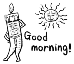 Candle Man vol.1 (English) sticker #990207