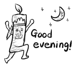 Candle Man vol.1 (English) sticker #990209