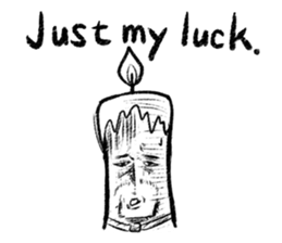 Candle Man vol.1 (English) sticker #990212