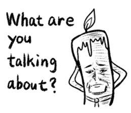 Candle Man vol.1 (English) sticker #990213