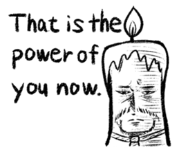 Candle Man vol.1 (English) sticker #990214