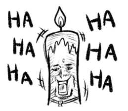 Candle Man vol.1 (English) sticker #990215