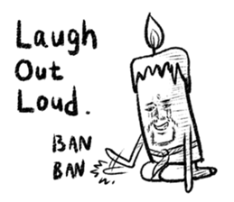 Candle Man vol.1 (English) sticker #990216