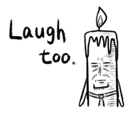 Candle Man vol.1 (English) sticker #990217