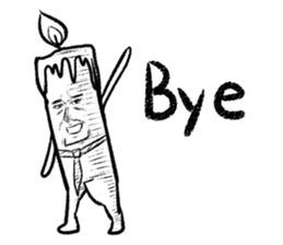 Candle Man vol.1 (English) sticker #990218