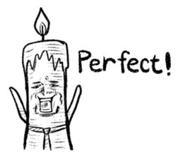 Candle Man vol.1 (English) sticker #990219