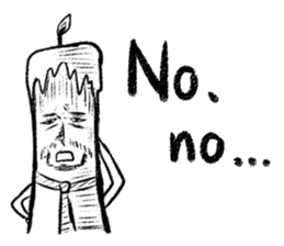 Candle Man vol.1 (English) sticker #990221