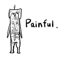 Candle Man vol.1 (English) sticker #990222