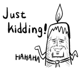 Candle Man vol.1 (English) sticker #990227