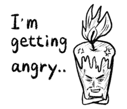 Candle Man vol.1 (English) sticker #990228