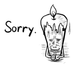 Candle Man vol.1 (English) sticker #990229