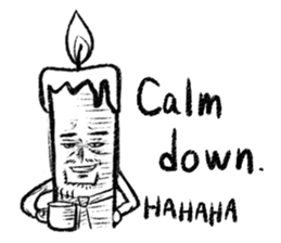 Candle Man vol.1 (English) sticker #990230