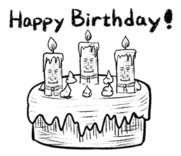 Candle Man vol.1 (English) sticker #990233