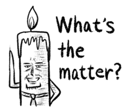 Candle Man vol.1 (English) sticker #990235