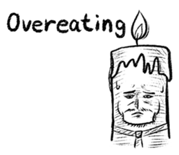 Candle Man vol.1 (English) sticker #990237