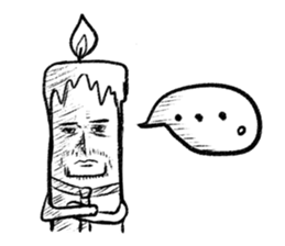 Candle Man vol.1 (English) sticker #990238