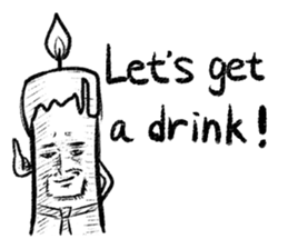 Candle Man vol.1 (English) sticker #990240