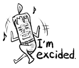 Candle Man vol.1 (English) sticker #990243