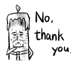 Candle Man vol.1 (English) sticker #990245